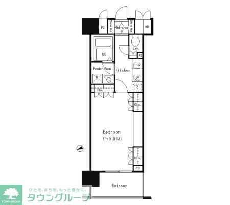 アーレア戸越公園の物件間取画像