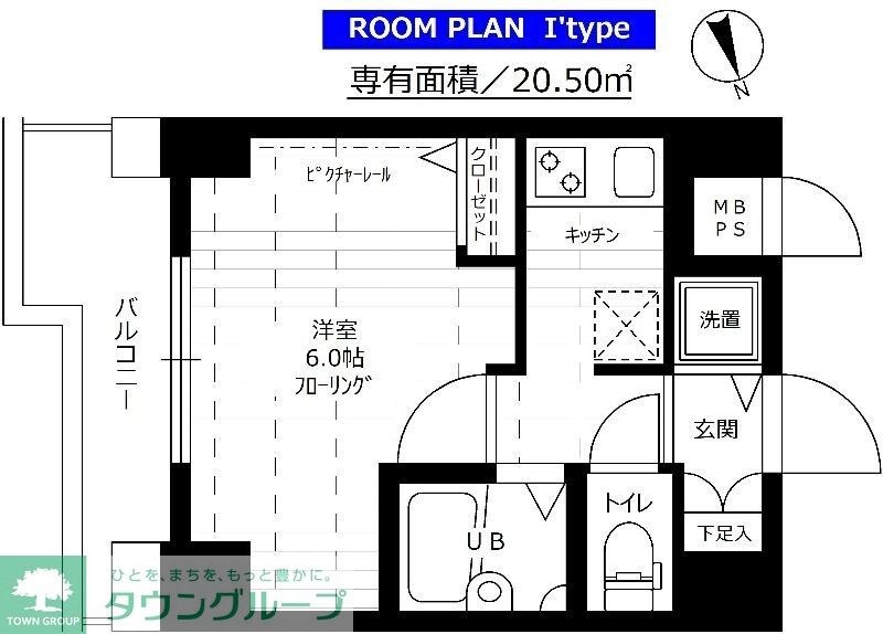 ステージファースト戸越銀座の物件間取画像