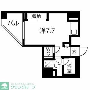 スパシエ蒲田グランドタワーの物件間取画像