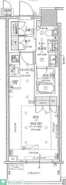目黒第一マンションズの物件間取画像