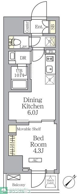 プライムガーデン大森の物件間取画像