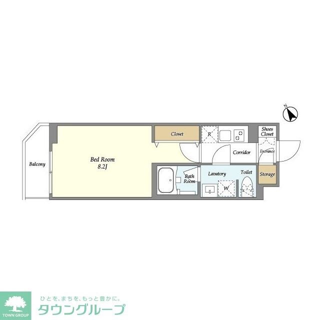 EsTRUTH MAGOMEの物件間取画像