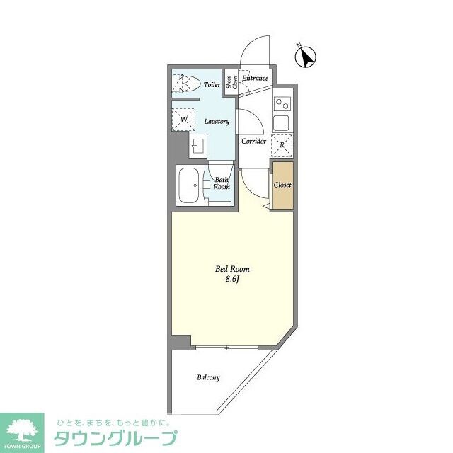 EsTRUTH MAGOMEの物件間取画像