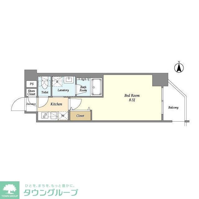 La Douceur蒲田の物件間取画像