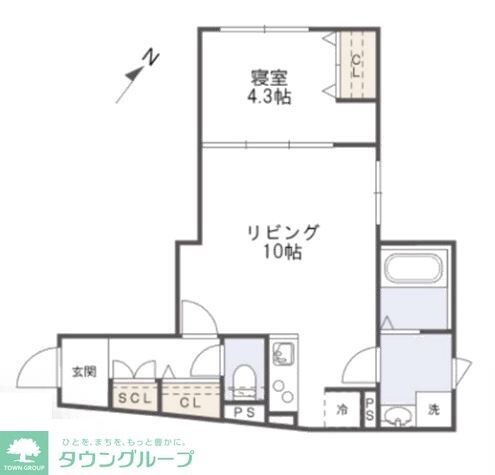 GRANPASEO三軒茶屋の物件間取画像