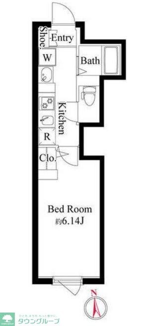 エルファーロ三軒茶屋IIの物件間取画像