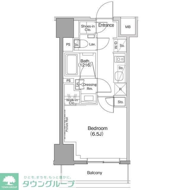 ザ・パークハビオ目黒桜邸の物件間取画像