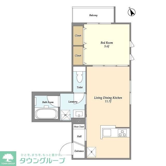 Amis学芸大学の物件間取画像
