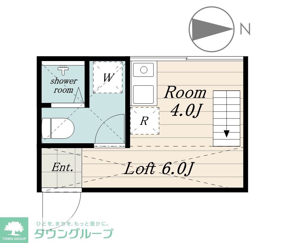 Studio S-COMの物件間取画像
