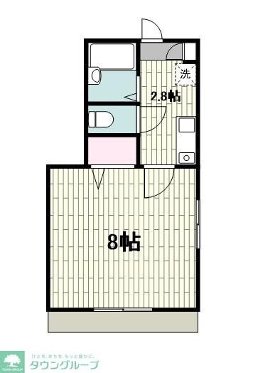 SUNNY COURT Aの物件間取画像