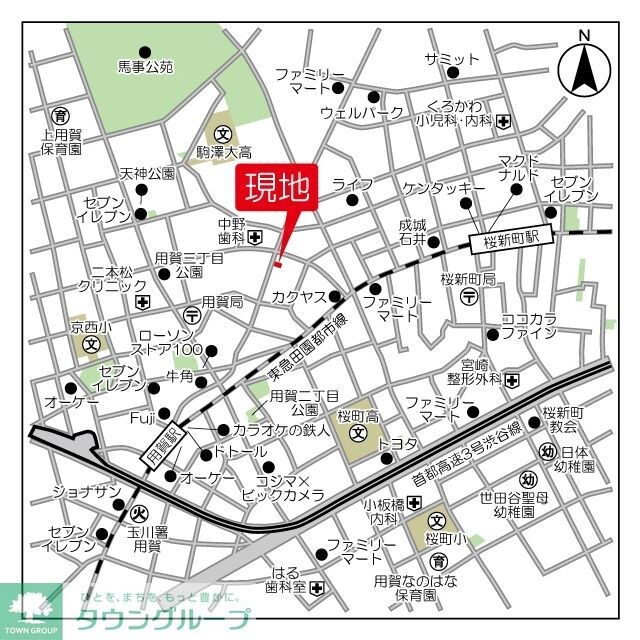 CARITAS用賀の物件内観写真