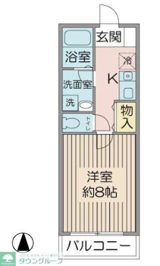 フォルムフェルト目黒の物件間取画像