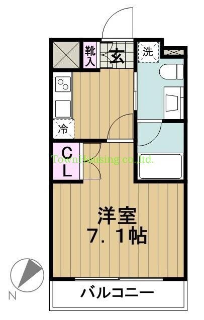ウィルテラス奥沢の物件間取画像