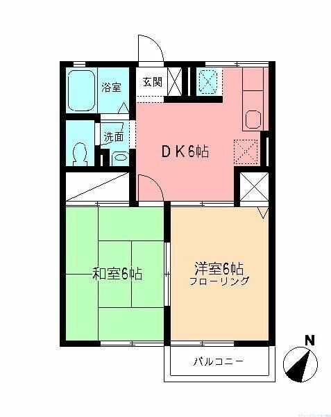 ドリームハイツの物件間取画像