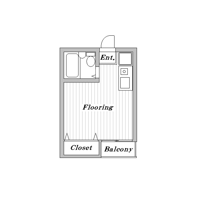 シルバーウェーブコート1の物件間取画像
