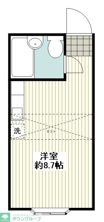 SURFHOUSEの物件間取画像