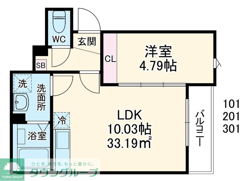 GRADUS辻堂神台の物件間取画像