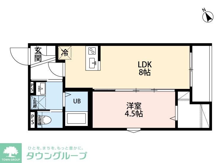 ラネージュ海老名の物件間取画像
