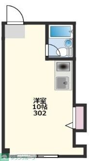 トレンディー辻堂の物件間取画像