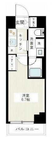 ARCOBALENO MUSASHIKOSUGIの物件間取画像