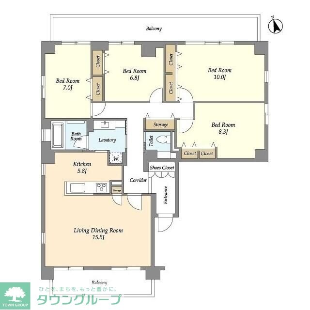 PATH宮前平の物件間取画像