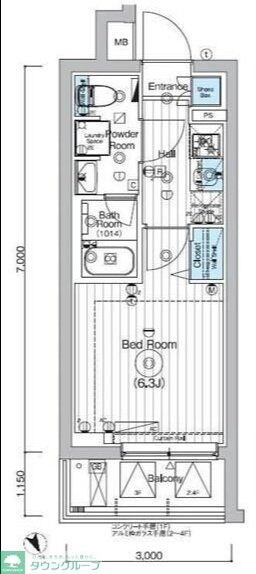 MAXIV横浜青葉の物件間取画像