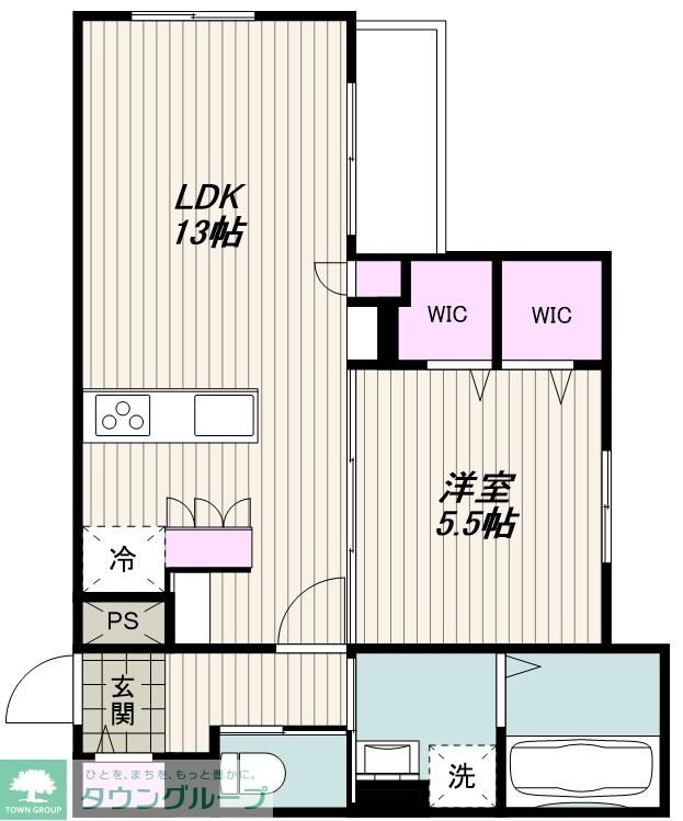 (仮称)坂戸2丁目メゾンの物件間取画像
