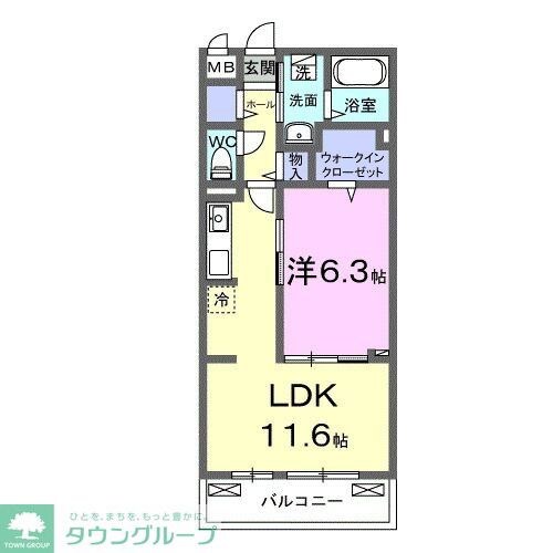 グランツ ヴァルトの物件間取画像