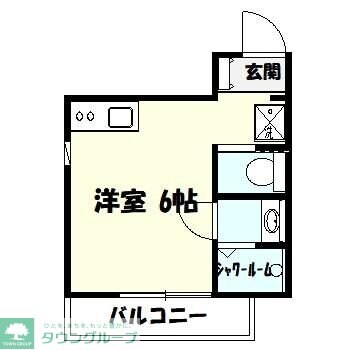 フォルト溝の口の物件間取画像