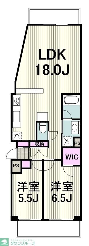 イトーピアたまプラーザの物件間取画像