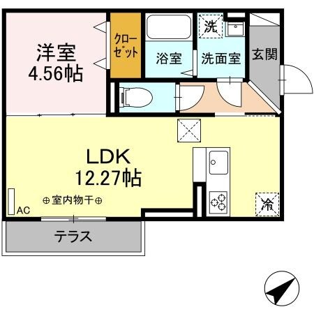 リュミエール ミナミの物件間取画像