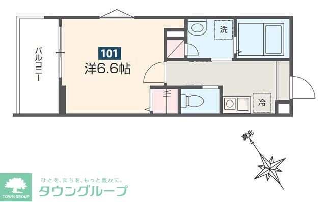 MELDIA相模大野の物件間取画像