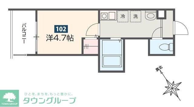 MELDIA相模大野の物件間取画像