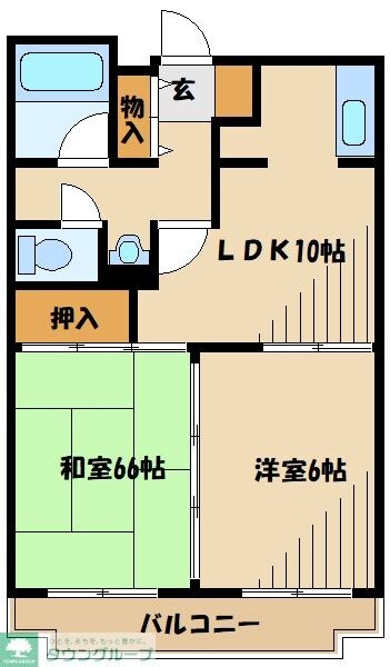 けやきハウスの物件間取画像