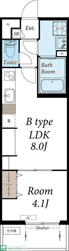 リブリ・相模大野IVの物件間取画像