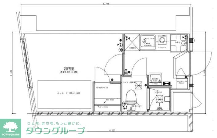 ハイツFK相模大野 の物件間取画像