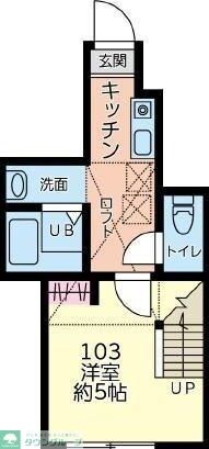 ブルームタウンの物件間取画像