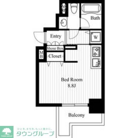 アーバンフラッツ町田 の物件間取画像