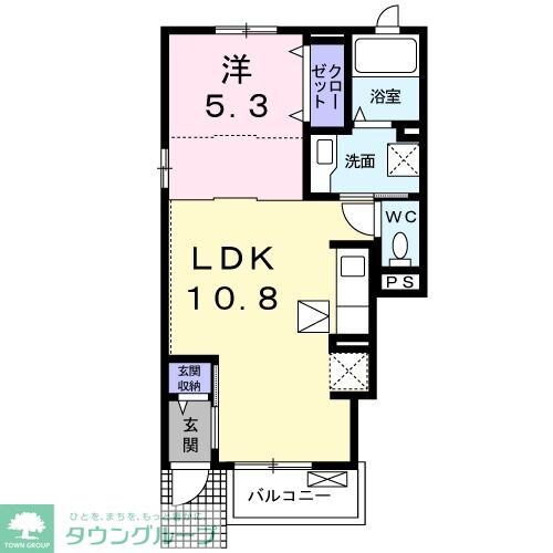 カーサ フェリーチェの物件間取画像