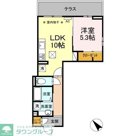 コルマールの物件間取画像