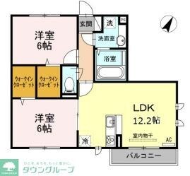 ブリリアントIの物件間取画像