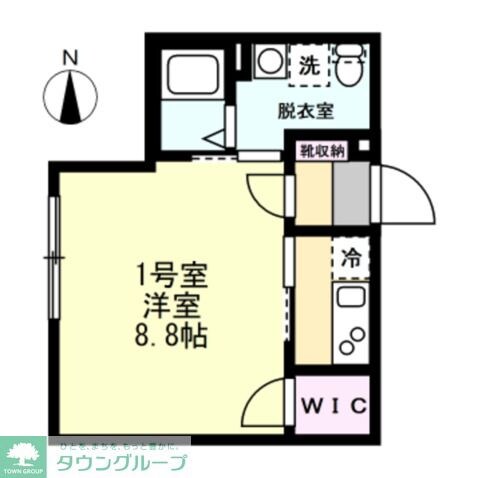 ベイルーム相模原矢部の物件間取画像
