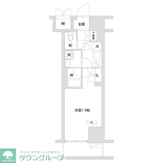 TLRレジデンス町田の物件間取画像