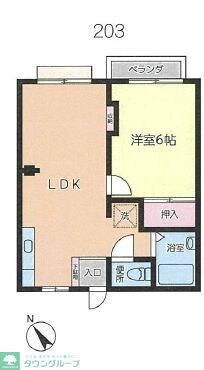 ヒルズつきみ野の物件間取画像