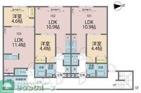 カインドネス八王子元横山町の物件間取画像