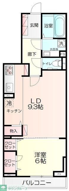 グラン・クレールの物件間取画像