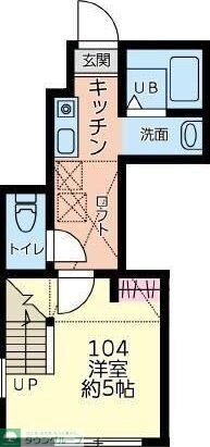 ブルームタウンの物件間取画像