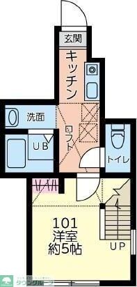 ブルームタウンの物件間取画像