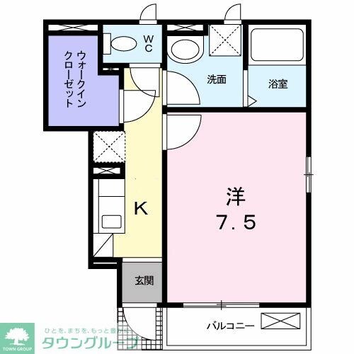 フラン メゾンの物件間取画像