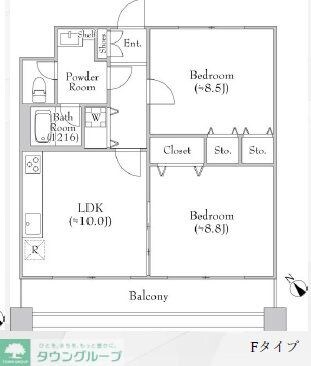 TraValore淵野辺の物件間取画像